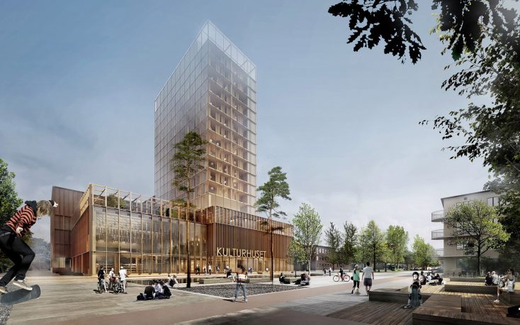 Wood starts to replace concrete in the global construction industry