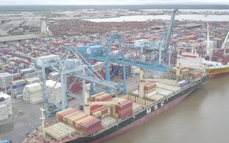 Timber backlogs increase at the Douala Port