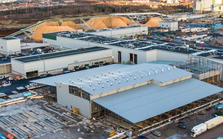 Construction of Metsä Group’s giant Rauma sawmill on schedule