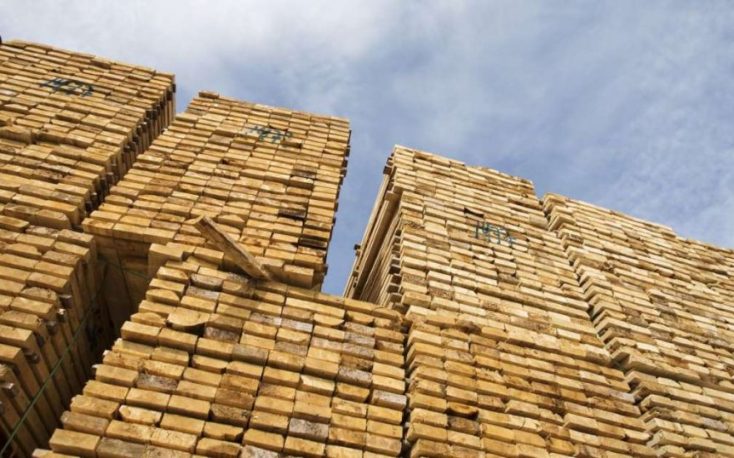 Wood prices are collapsing drastically in Europe