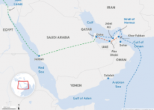 A shipment of Austrian spruce timber and its tortuous new route to Qatar
