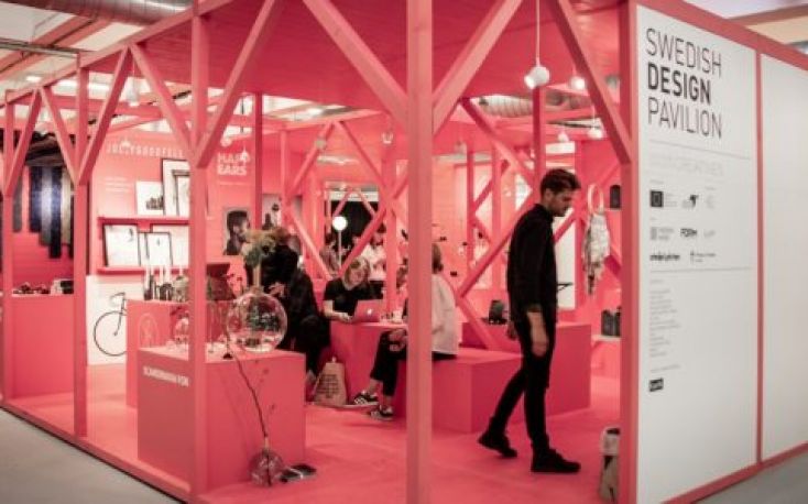 Swedish Design Pavilion at London Design Fair showcases Scandinavian patterns